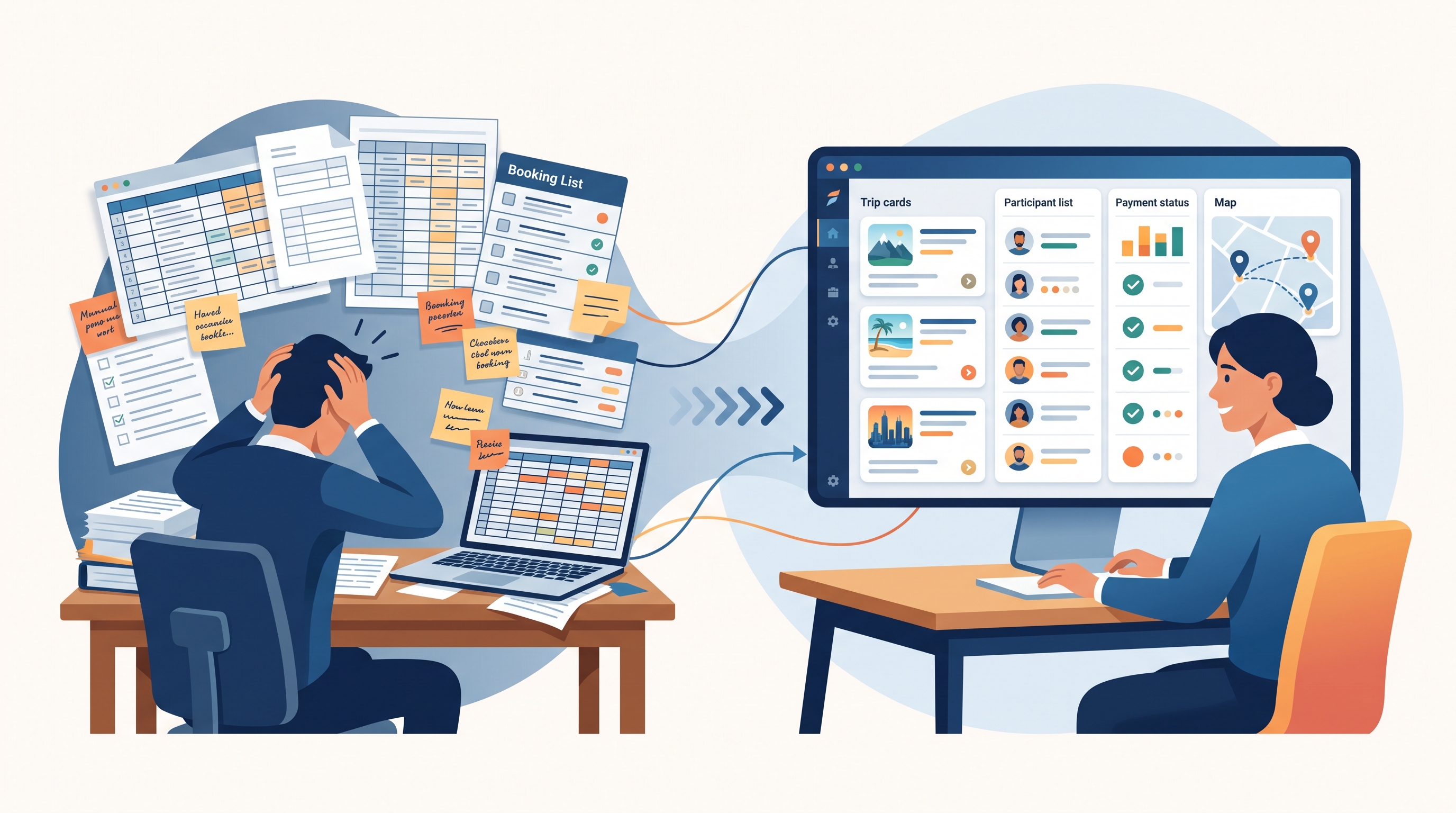 Reisen in Excel verwalten: Wann die Tabelle zur Bremse wird