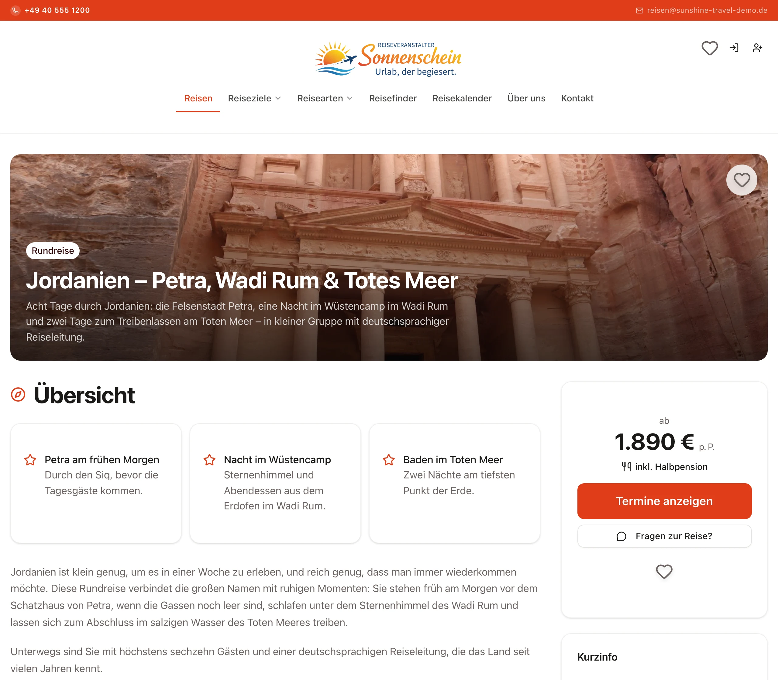 Studienreisen: Beispielreise im Design Voyage
